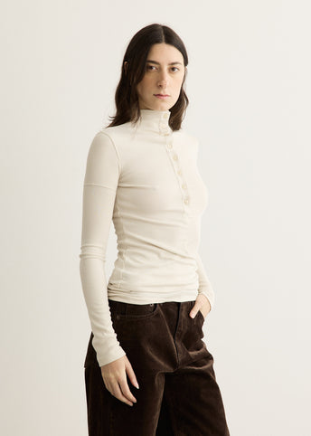 Button Up Wrap T-Shirt