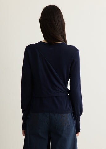 Venna Wrap Merino Cardigan