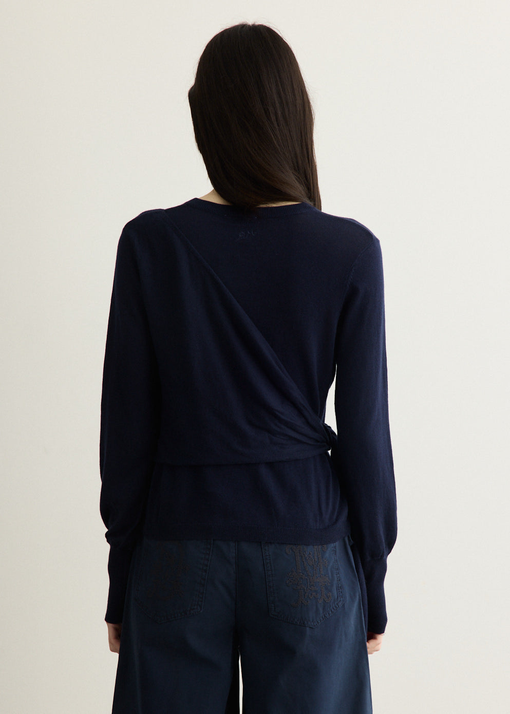 Venna Wrap Merino Cardigan