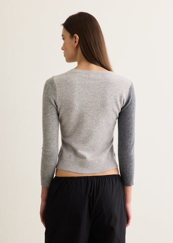 Colourblock Cardigan