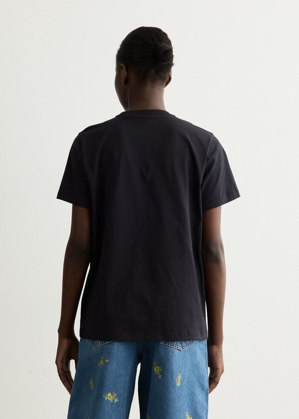 Basic Cotton Jersey Monkey T-Shirt