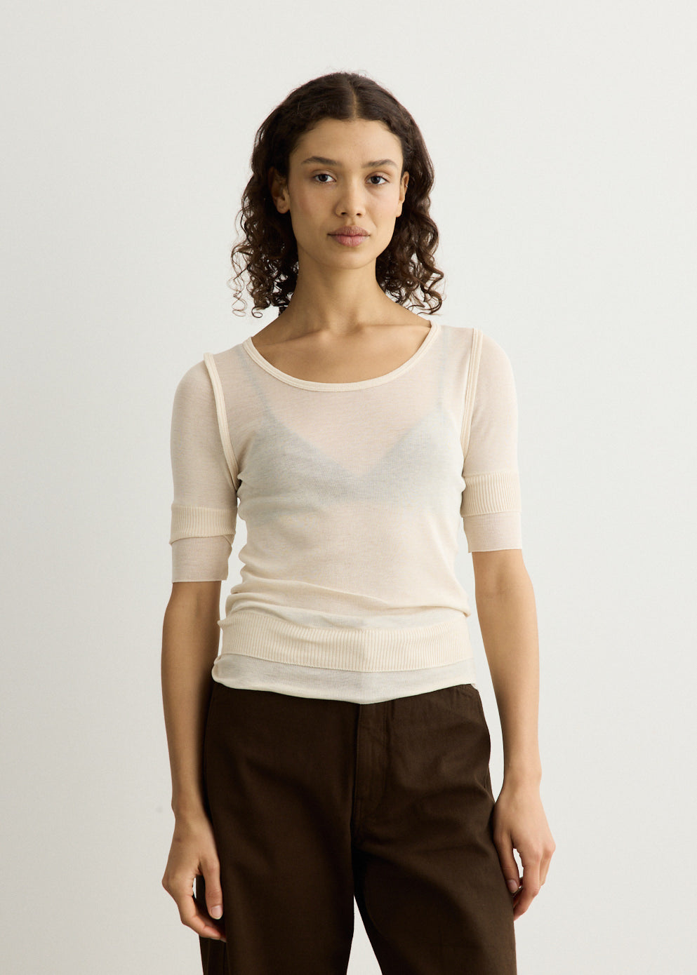 Seamless Trompe L'Oeil Top