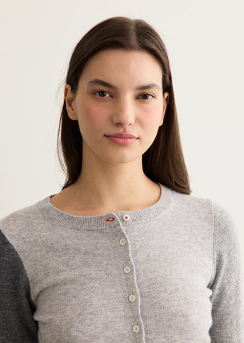 Colourblock Cardigan