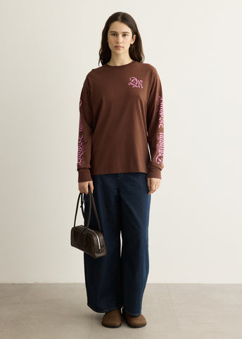 Pleasant Slumber Long Sleeve Graphic Tee