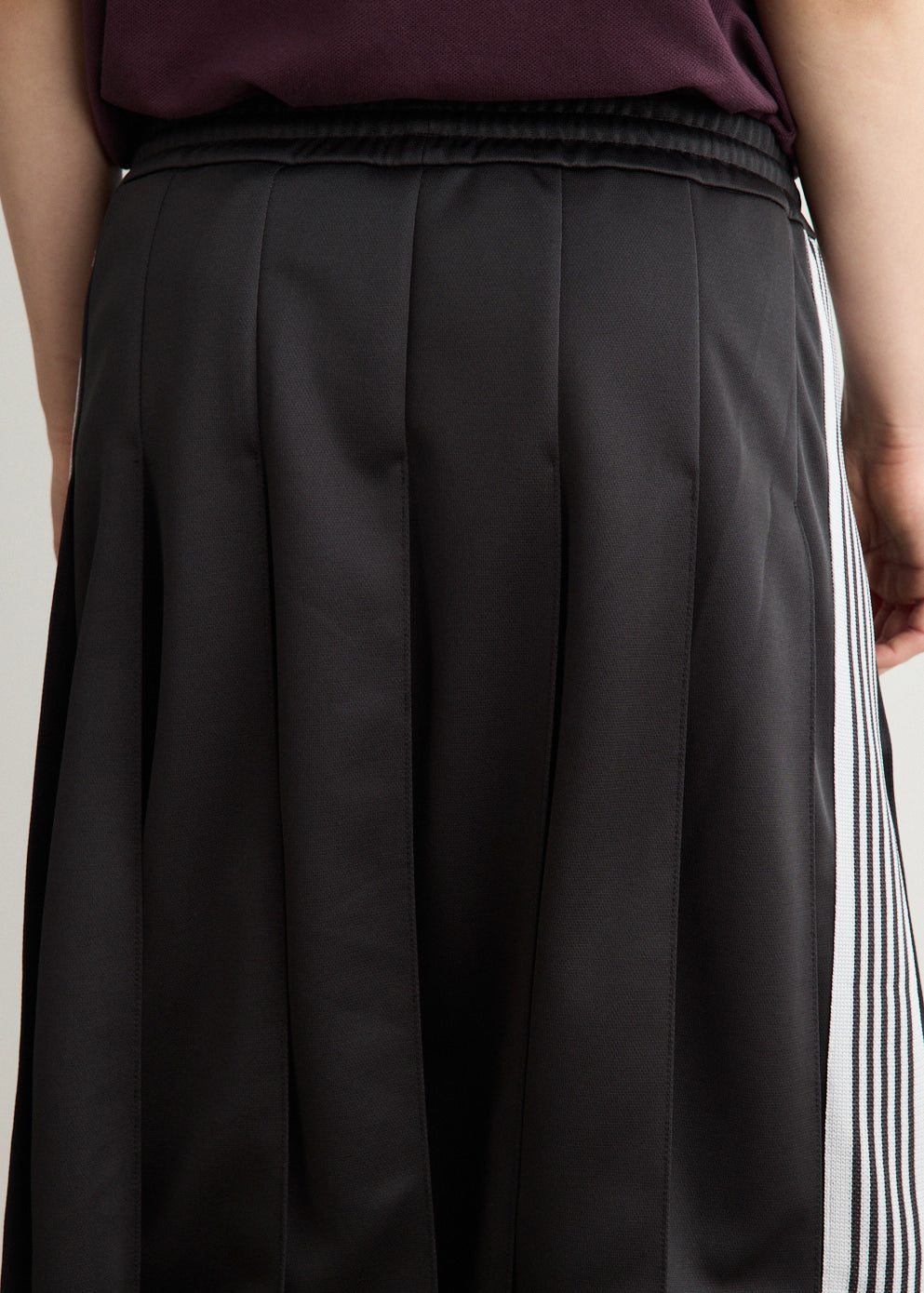 Pleated Track Skirt