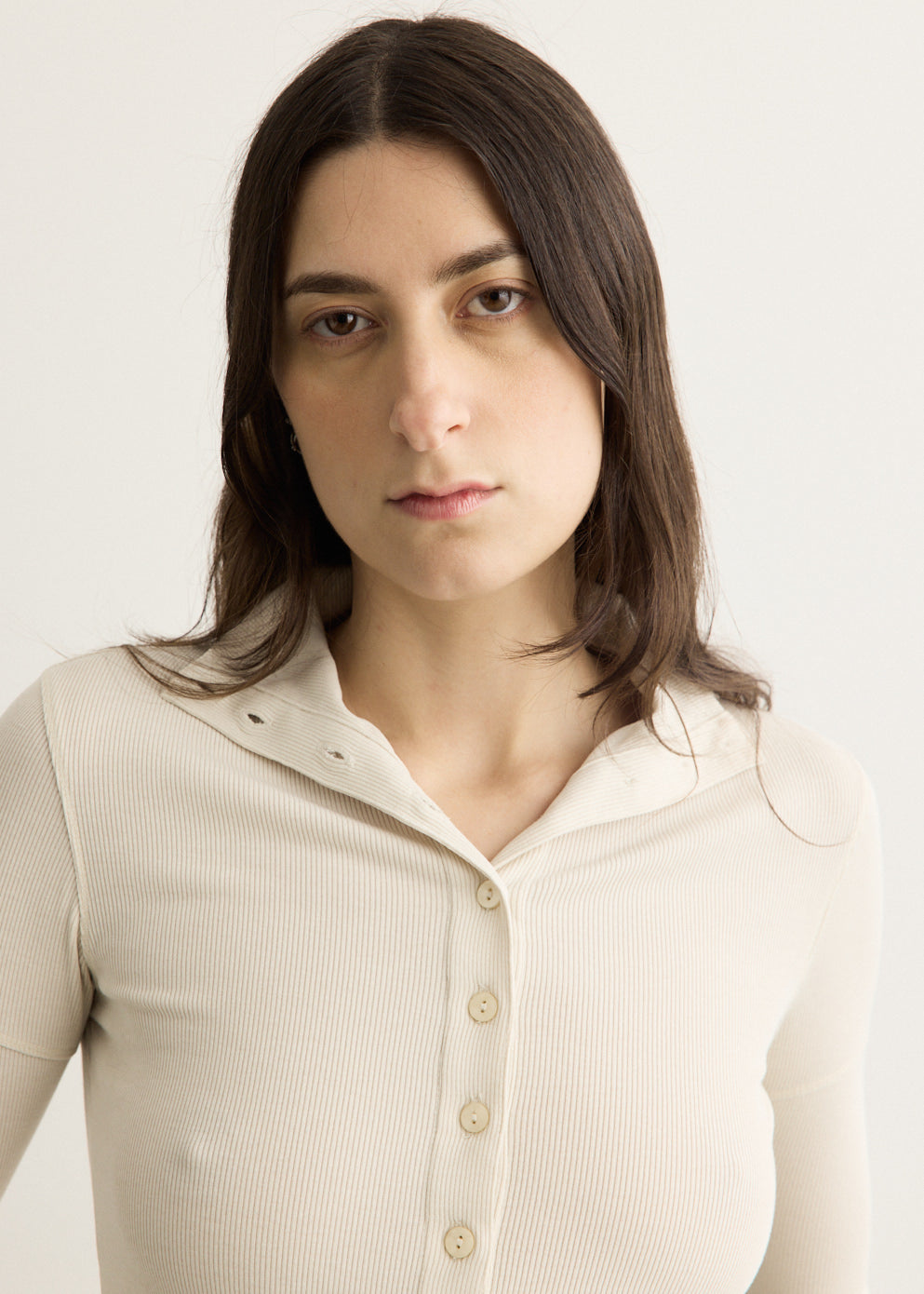 Button Up Wrap T-Shirt