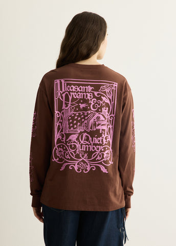 Pleasant Slumber Long Sleeve Graphic Tee