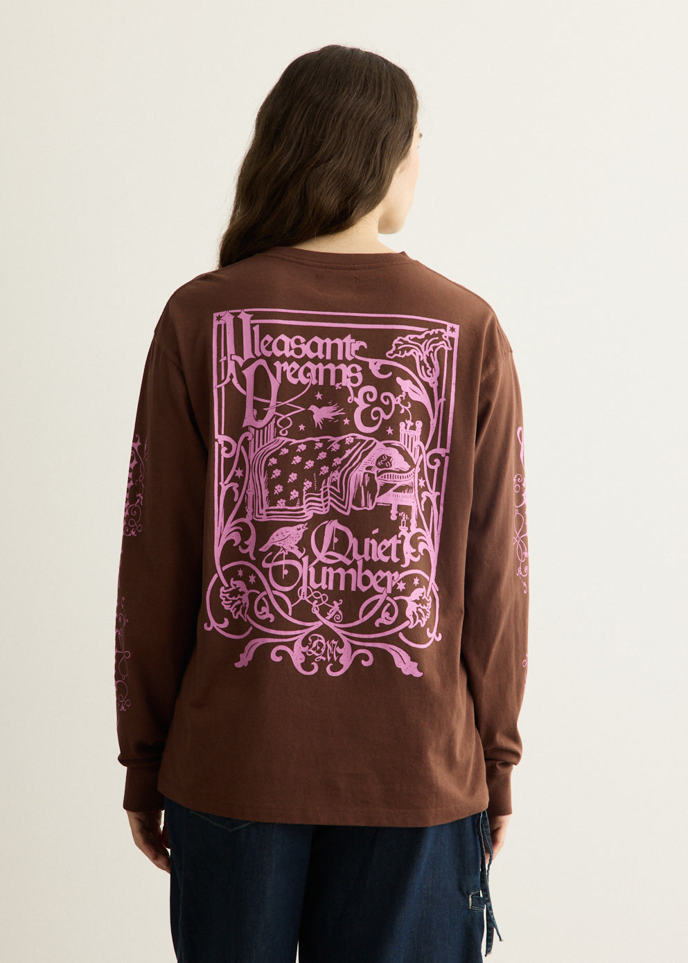 Pleasant Slumber Long Sleeve Graphic Tee