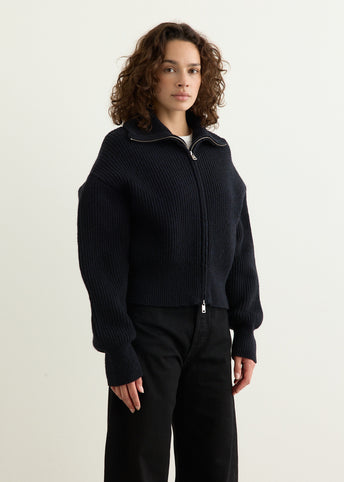 Hope Chunky Zip Knit