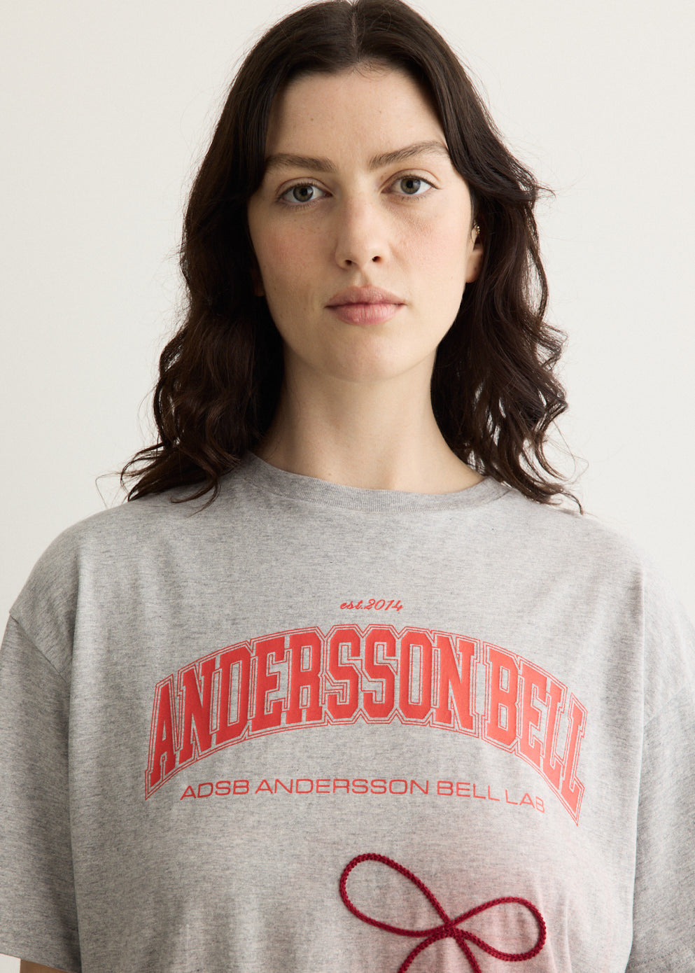 Ribbon Embroidery Spray T-Shirt