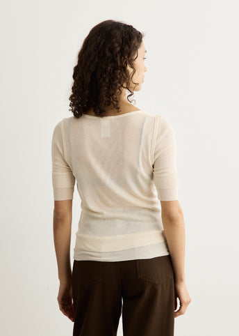 Seamless Trompe L'Oeil Top