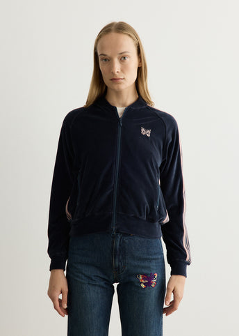 Rib Collar Track Jacket