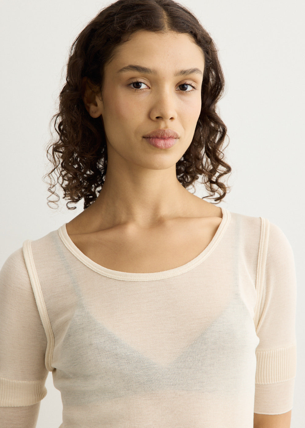 Seamless Trompe L'Oeil Top