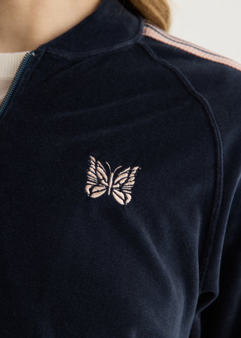 Rib Collar Track Jacket