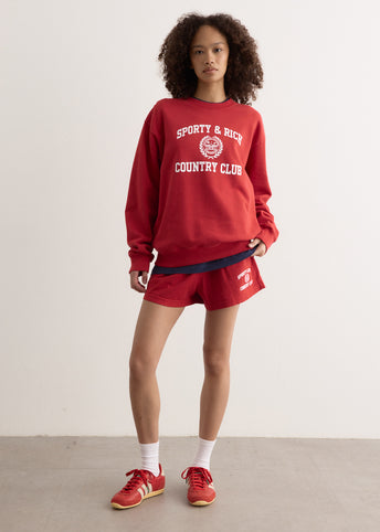 Varsity Crest Crewneck