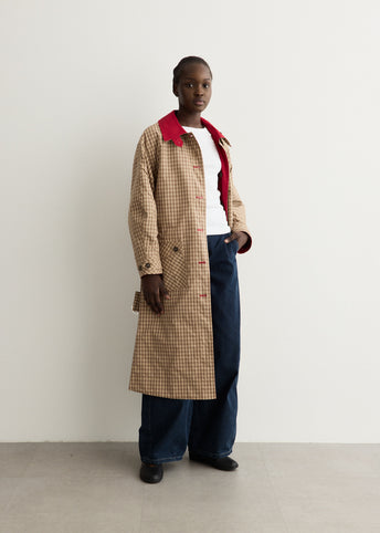 Anja Reversible Honey Trench Coat