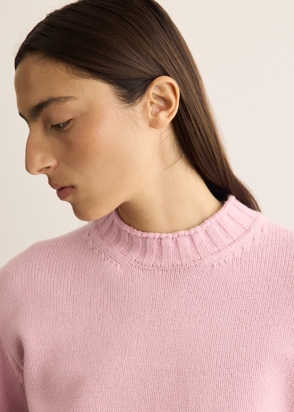 Unisex Chunky Roll Neck Sweater