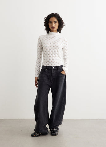 Long Sleeve Lace Top