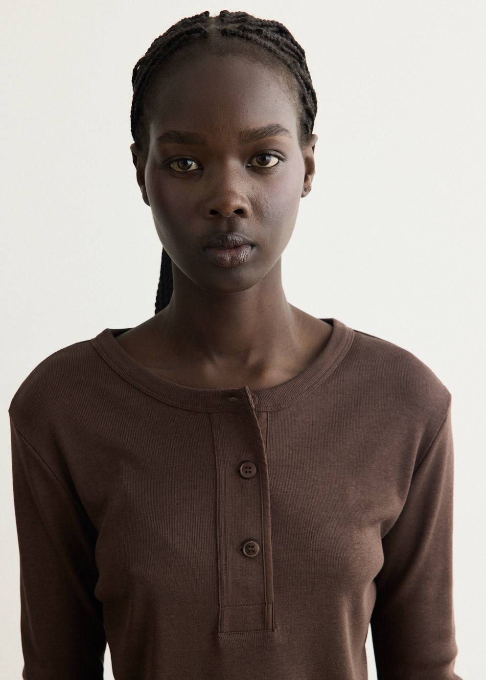 Long Sleeve Henley T-Shirt