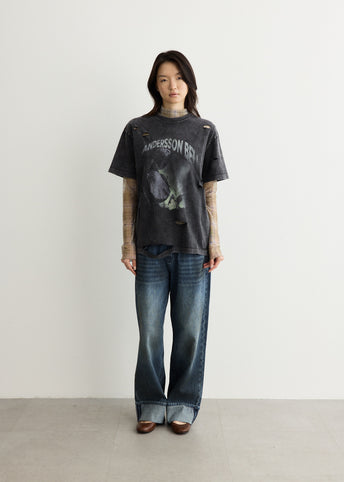 Layered Live Printed T-Shirt