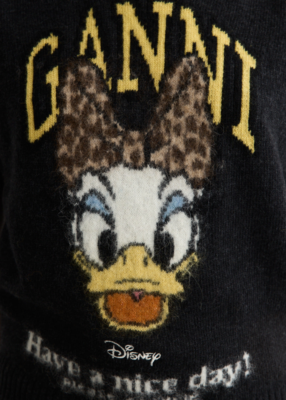 x Disney Daisy Duck Graphic Wool Vest