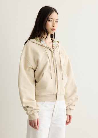 Logo Fleece Zip-Up Hoodie