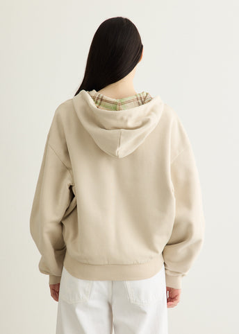Logo Fleece Zip-Up Hoodie