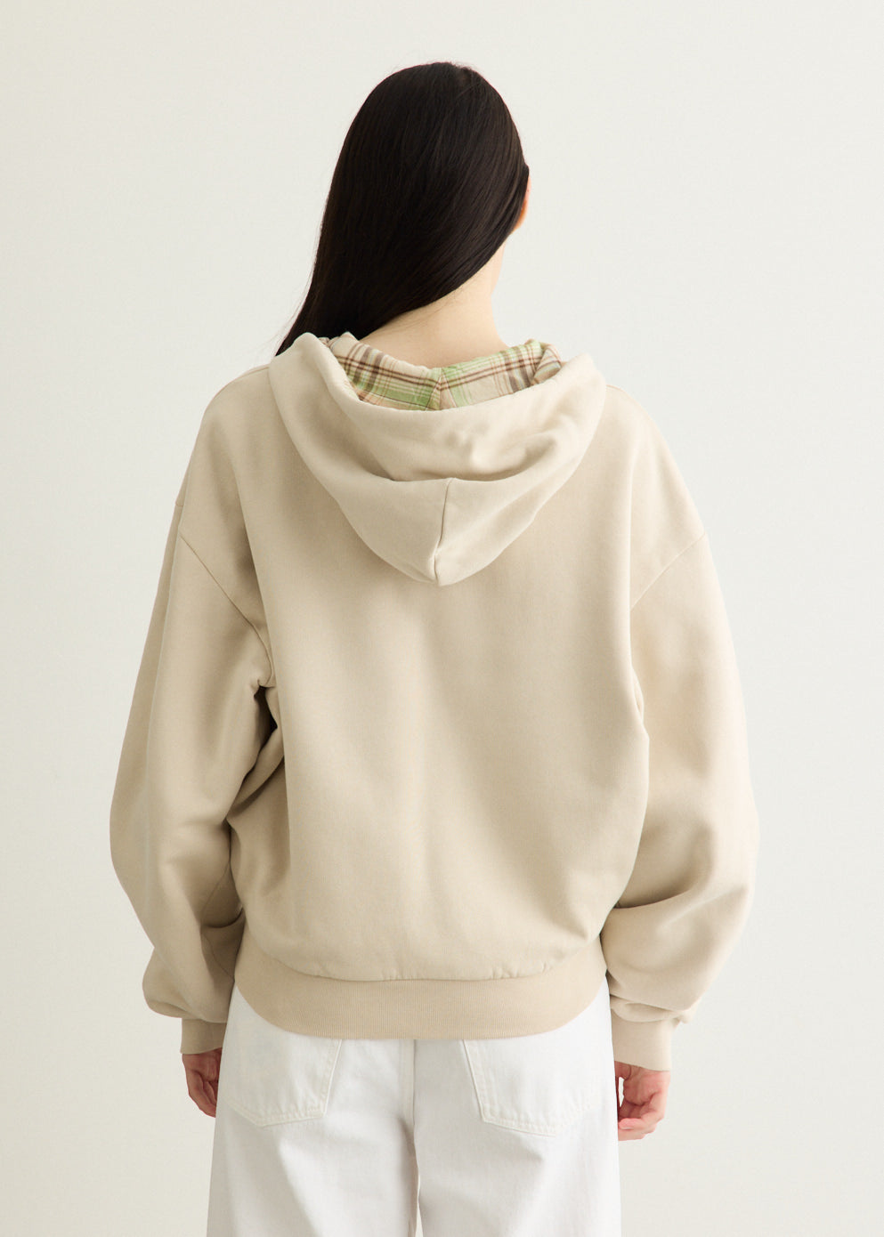 Logo Fleece Zip-Up Hoodie