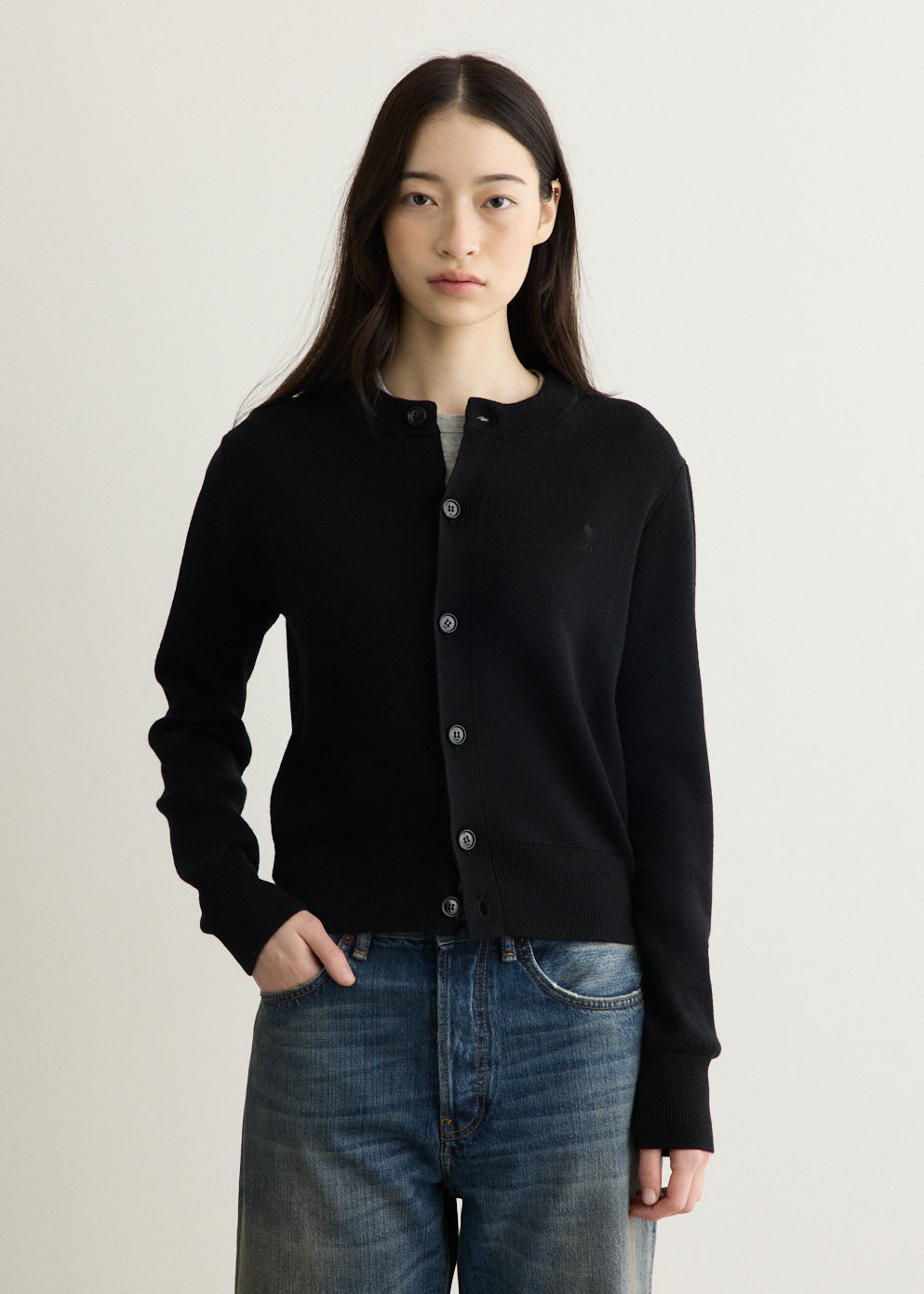 Crewneck Cardigan