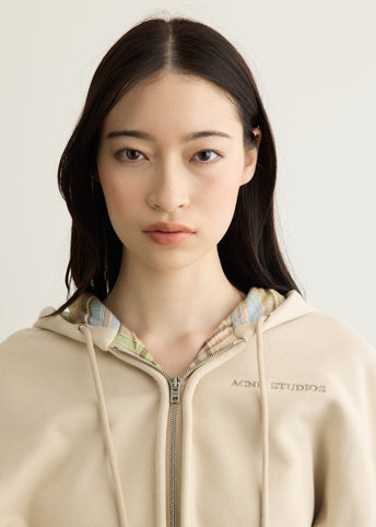 Logo Fleece Zip-Up Hoodie