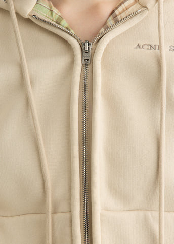 Logo Fleece Zip-Up Hoodie