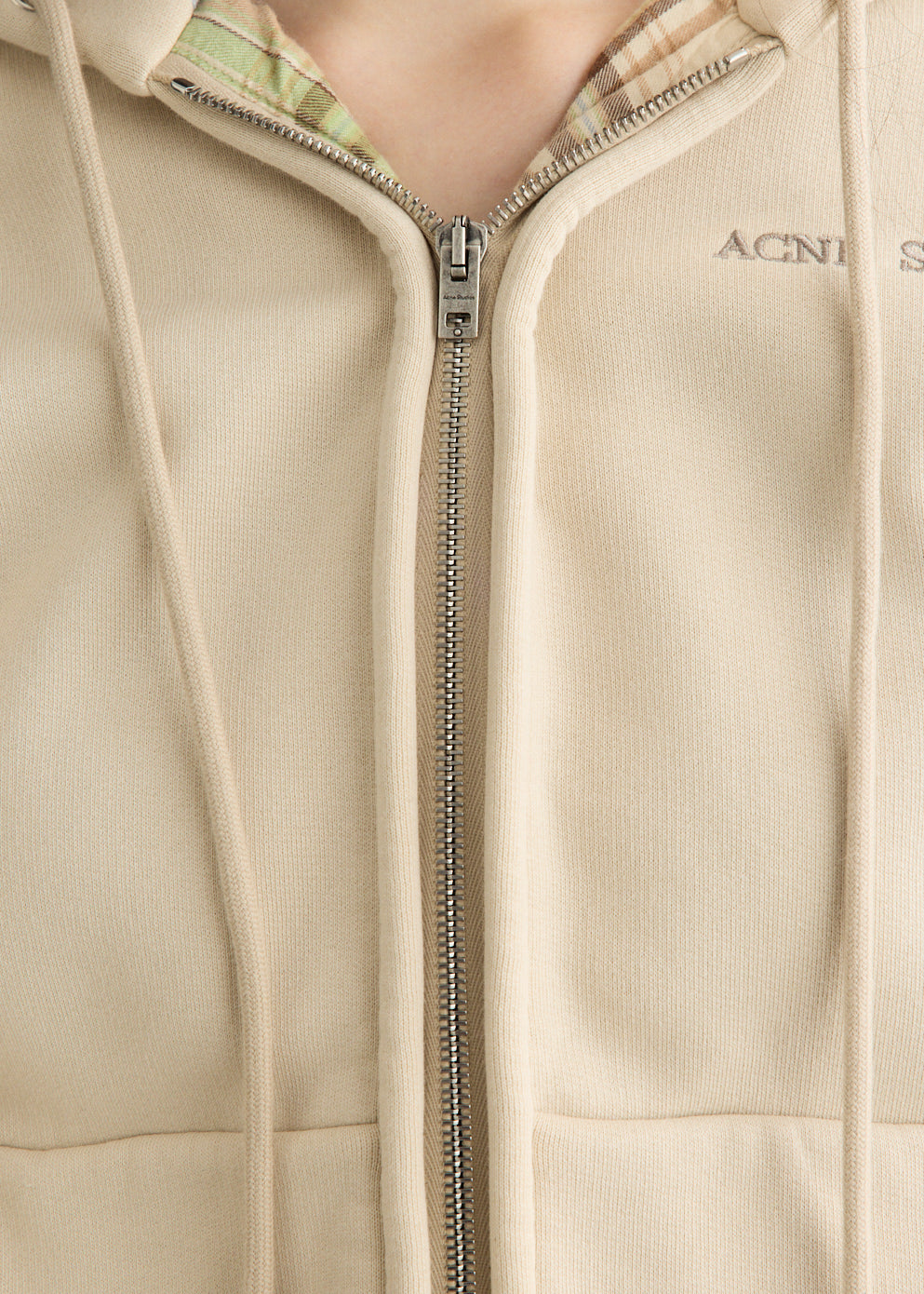 Logo Fleece Zip-Up Hoodie