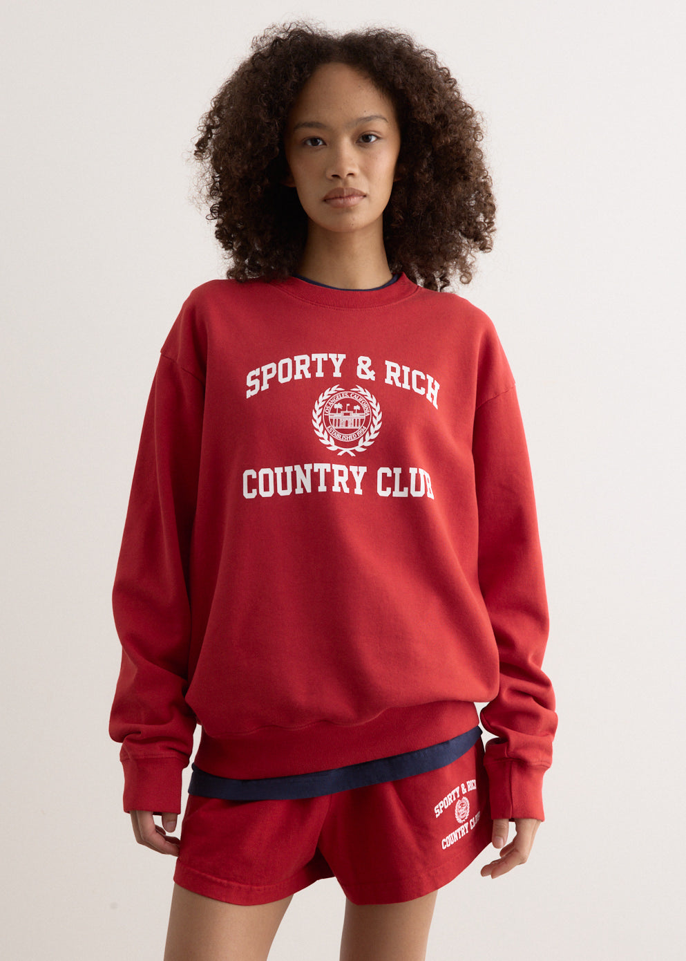 Varsity Crest Crewneck