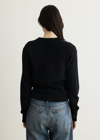 Crewneck Cardigan