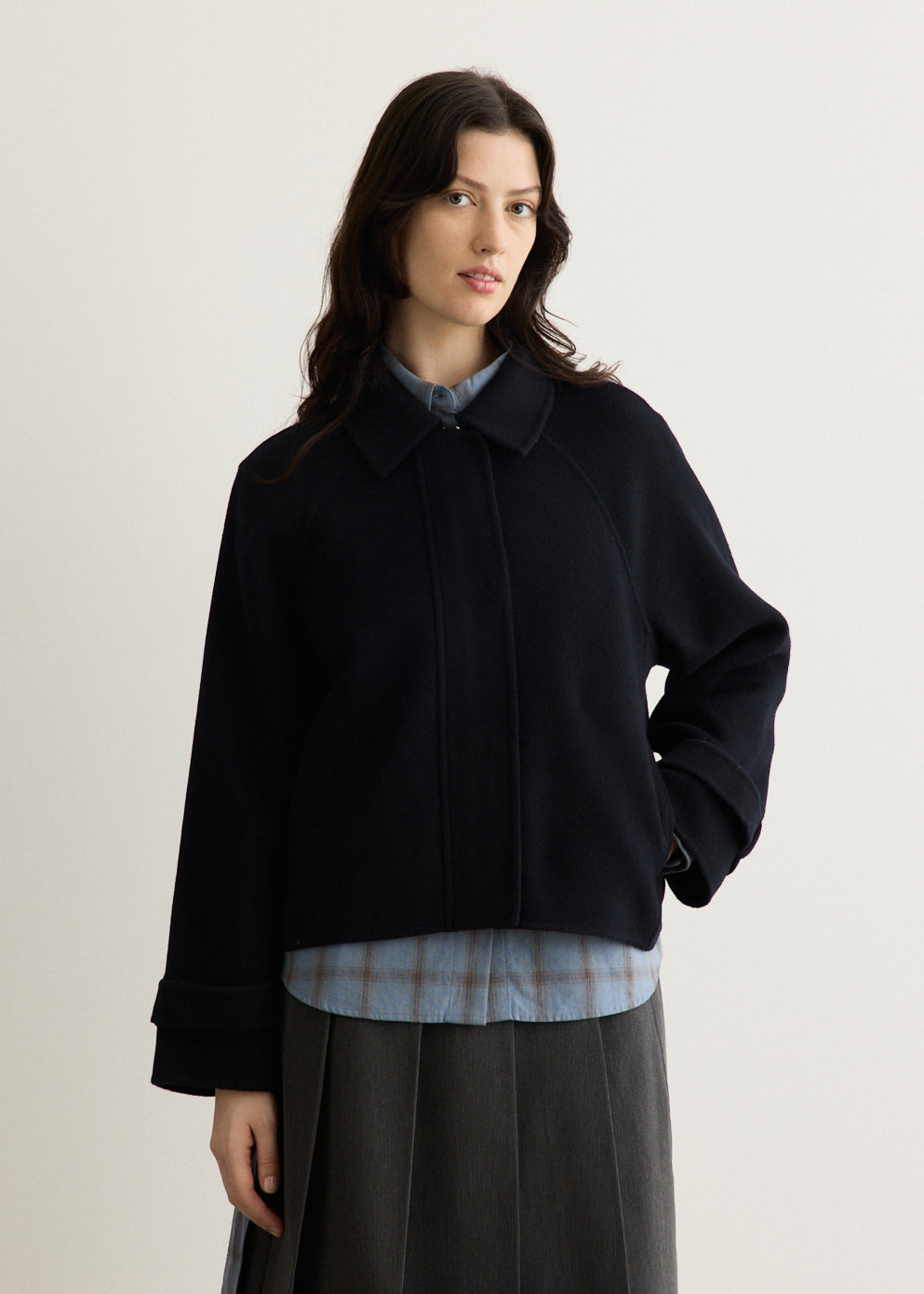 Margot Cropped Car Coat