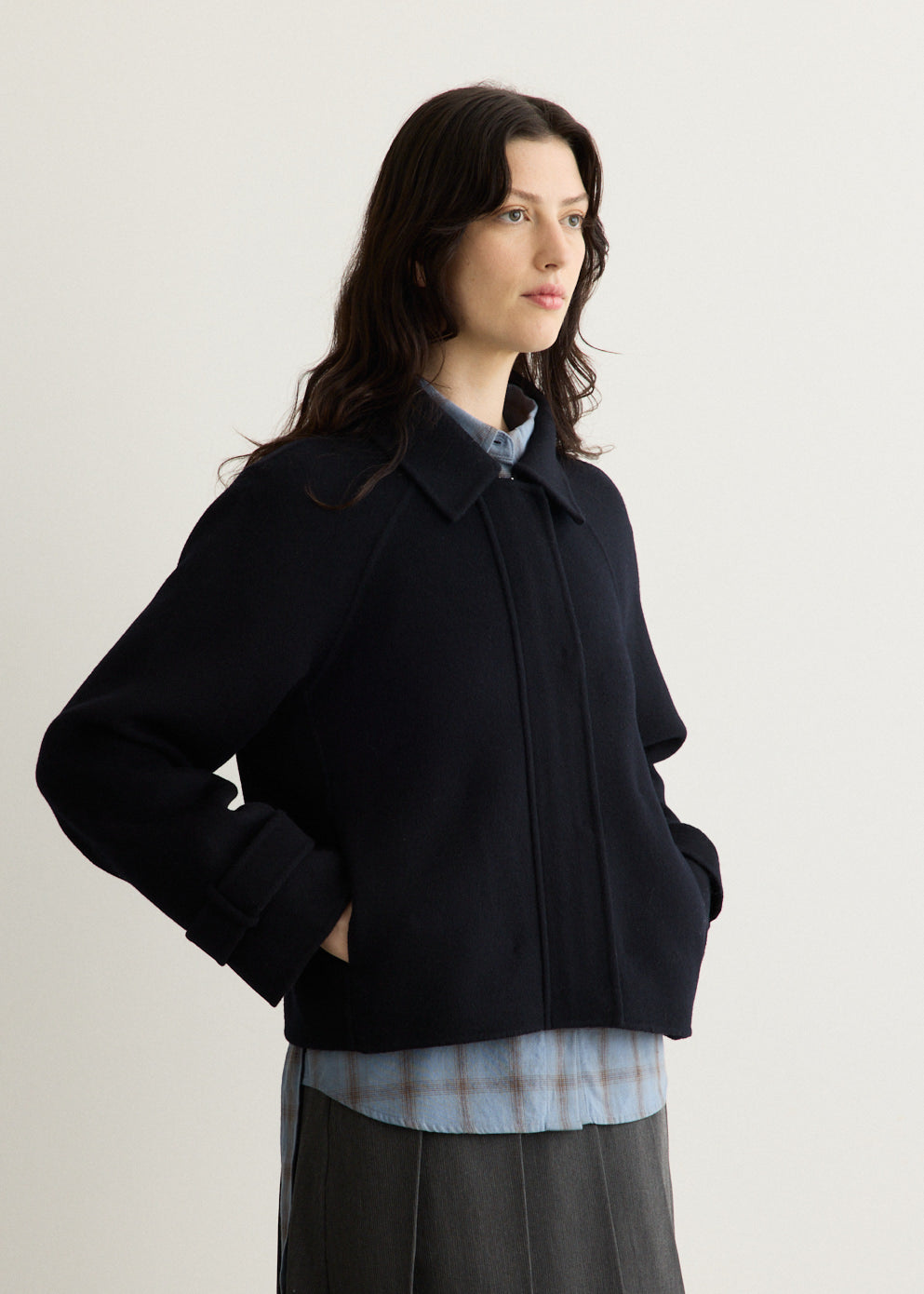 Margot Cropped Car Coat