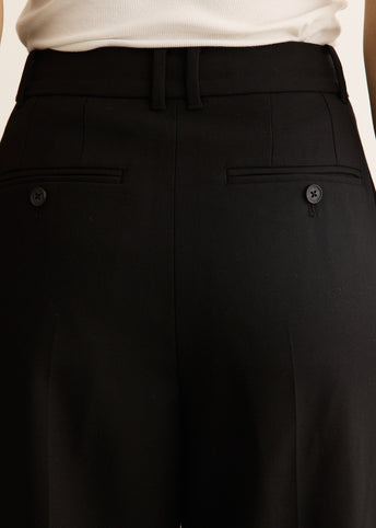 Double Pleated Wide Pants