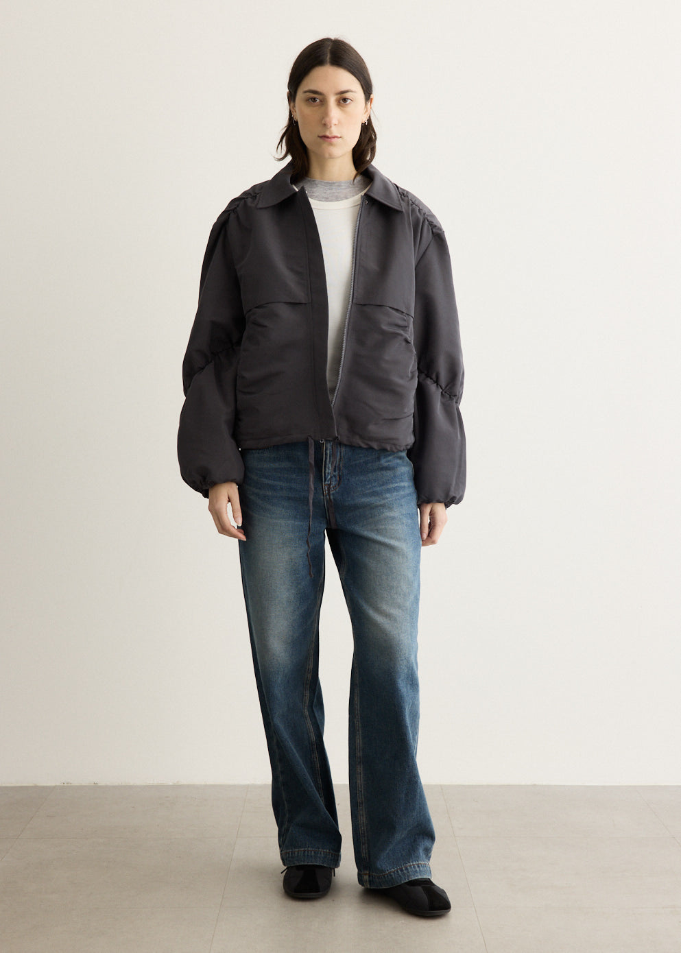 Gathered Jacket