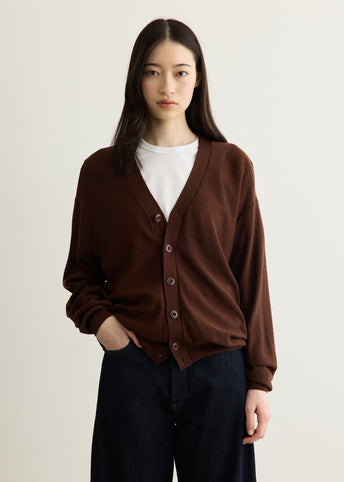 Relaxed Twisted Cardigan