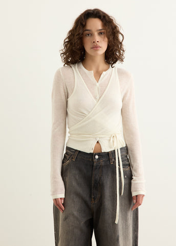 Pas De Deux Wrap Cardigan