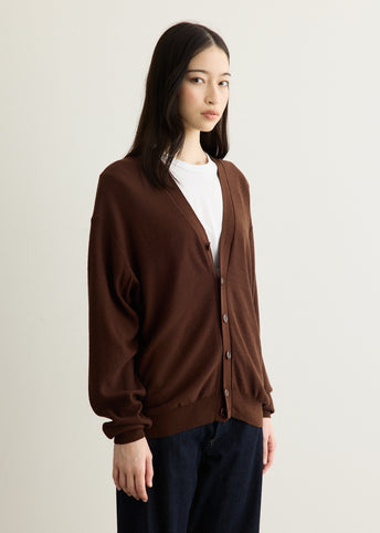 Relaxed Twisted Cardigan