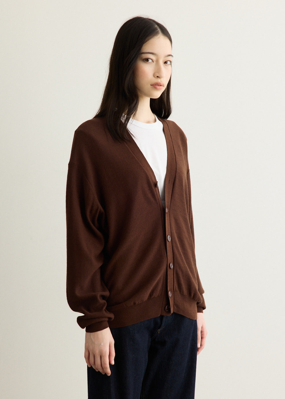 Relaxed Twisted Cardigan