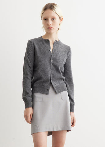 N087 Pixel Robot Cardigan