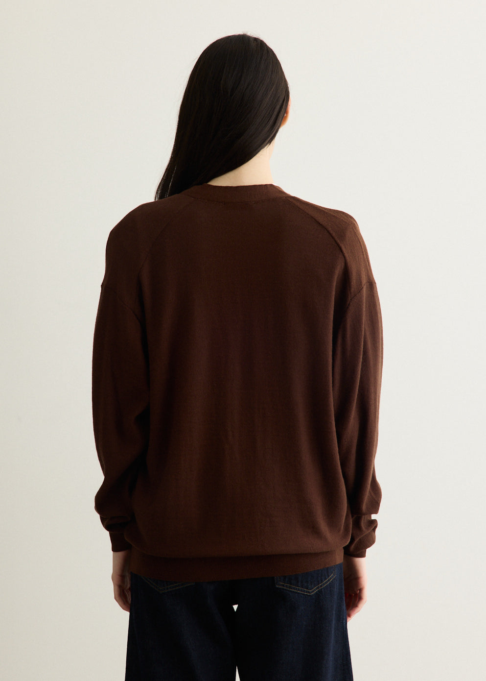 Relaxed Twisted Cardigan