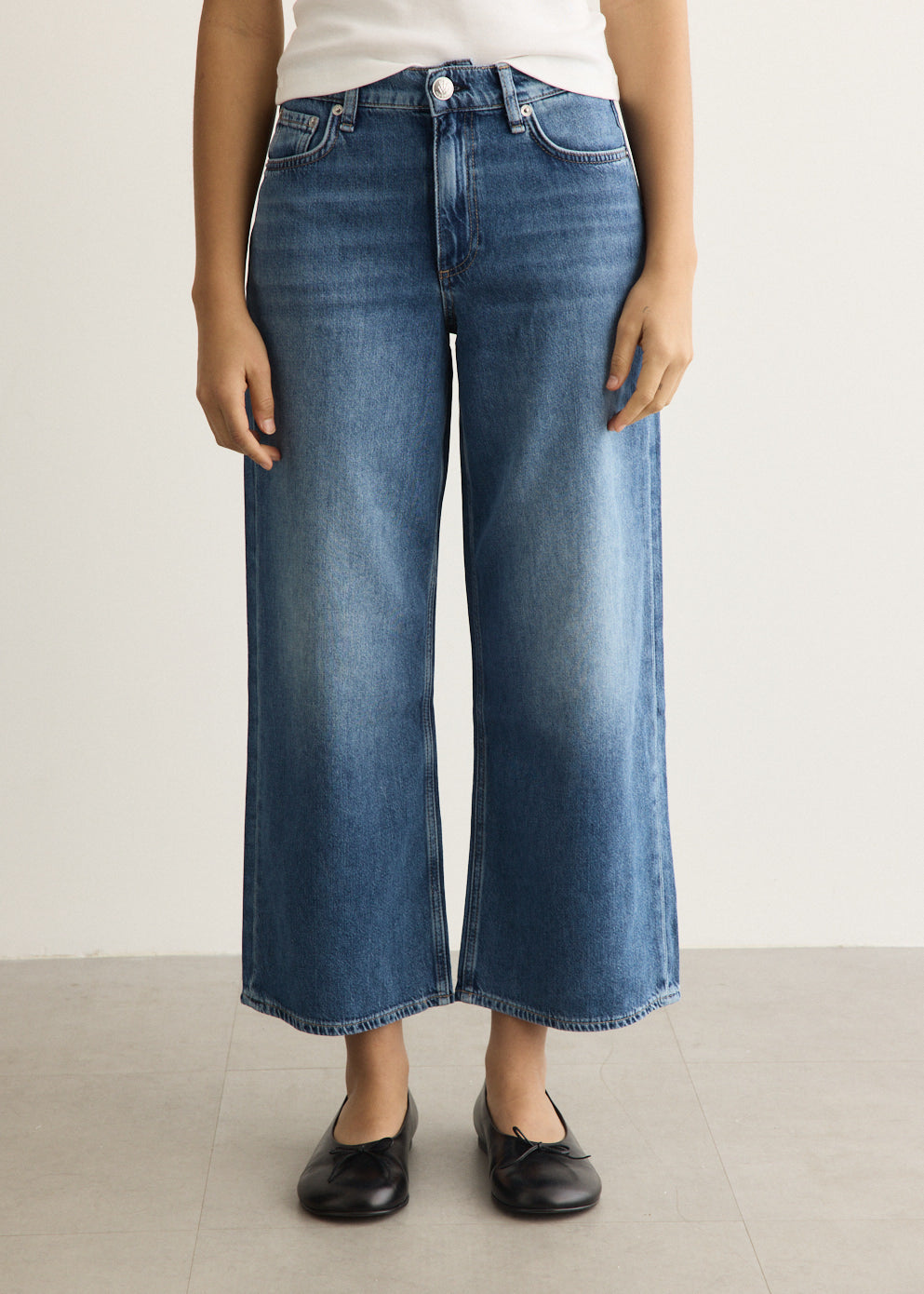 Featherweight Andi Wide Leg Jeans