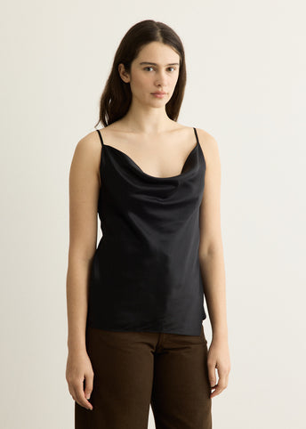 Shiny Satin Tank Top