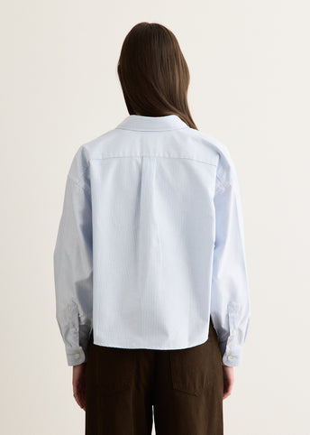 Sophia Button Down Logo Shirt