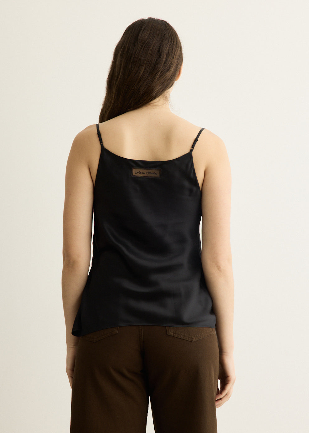 Shiny Satin Tank Top