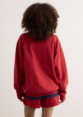 Varsity Crest Crewneck
