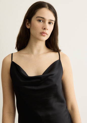Shiny Satin Tank Top